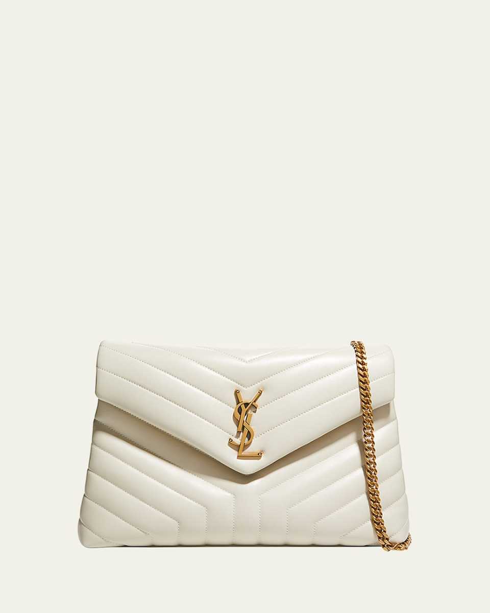 Loulou Medium YSL Shoulder Bag in Quilted Leather